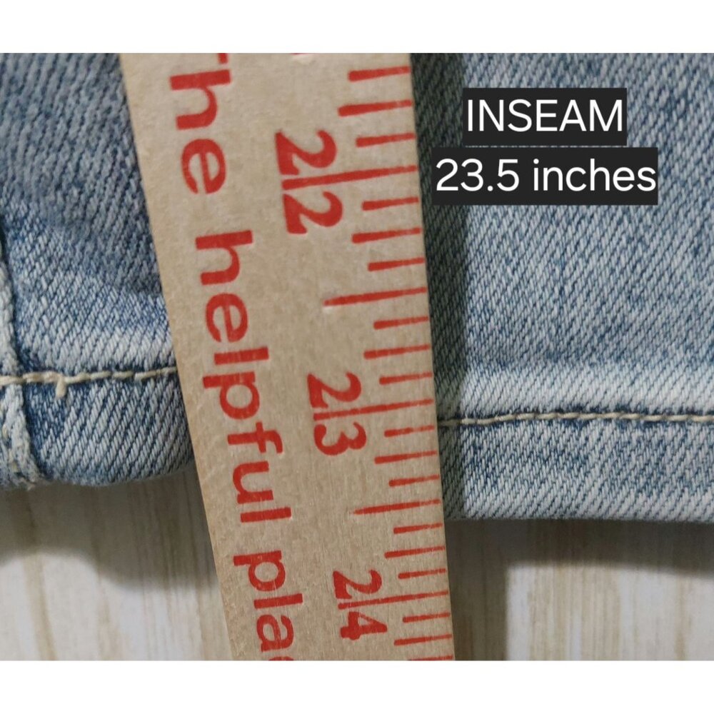 Judy Blue Womens Wide Leg Button-Fly Light Wash Denim Jeans Size 5/27 - Picture 7 of 12